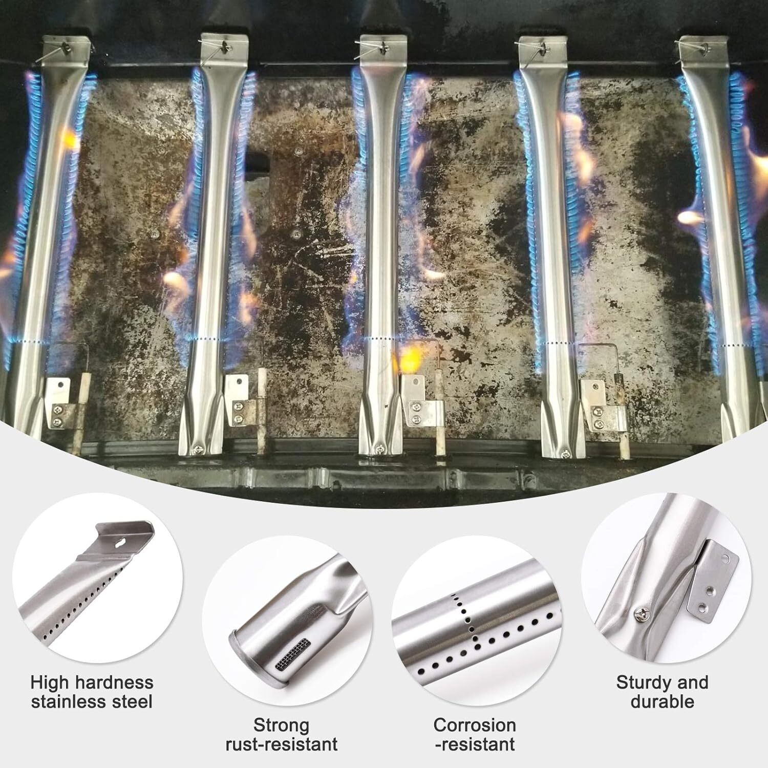 Replacement Parts for Nexgrill 4 Burners 720-0888 720-0888N 720-0830H Gas Grill