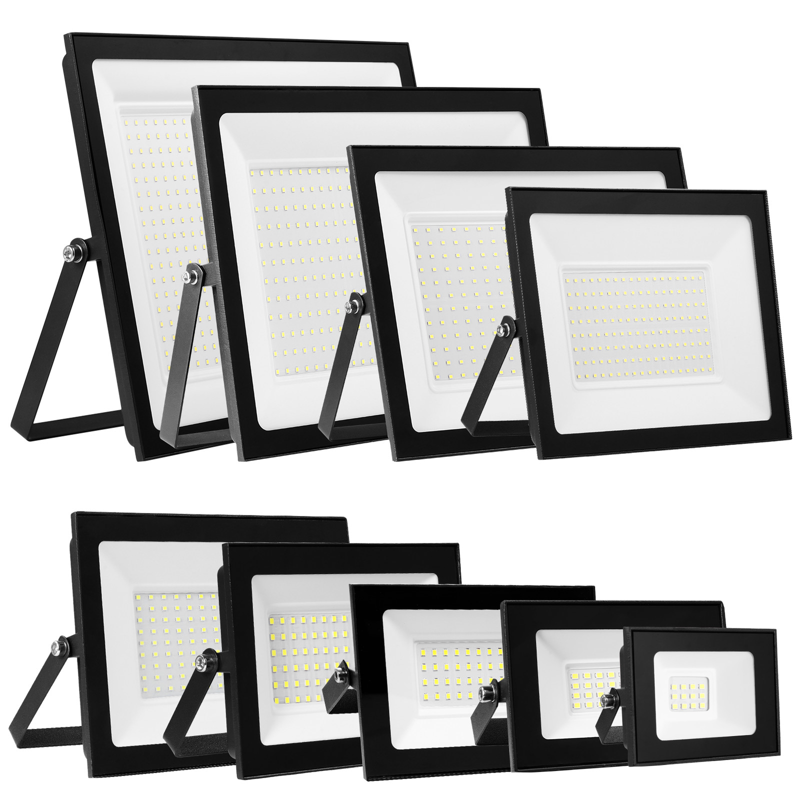 LED Flood Light 500W 300W 200W 100W 50W 30W 10W Outdoor Garden Lamp Spotlight