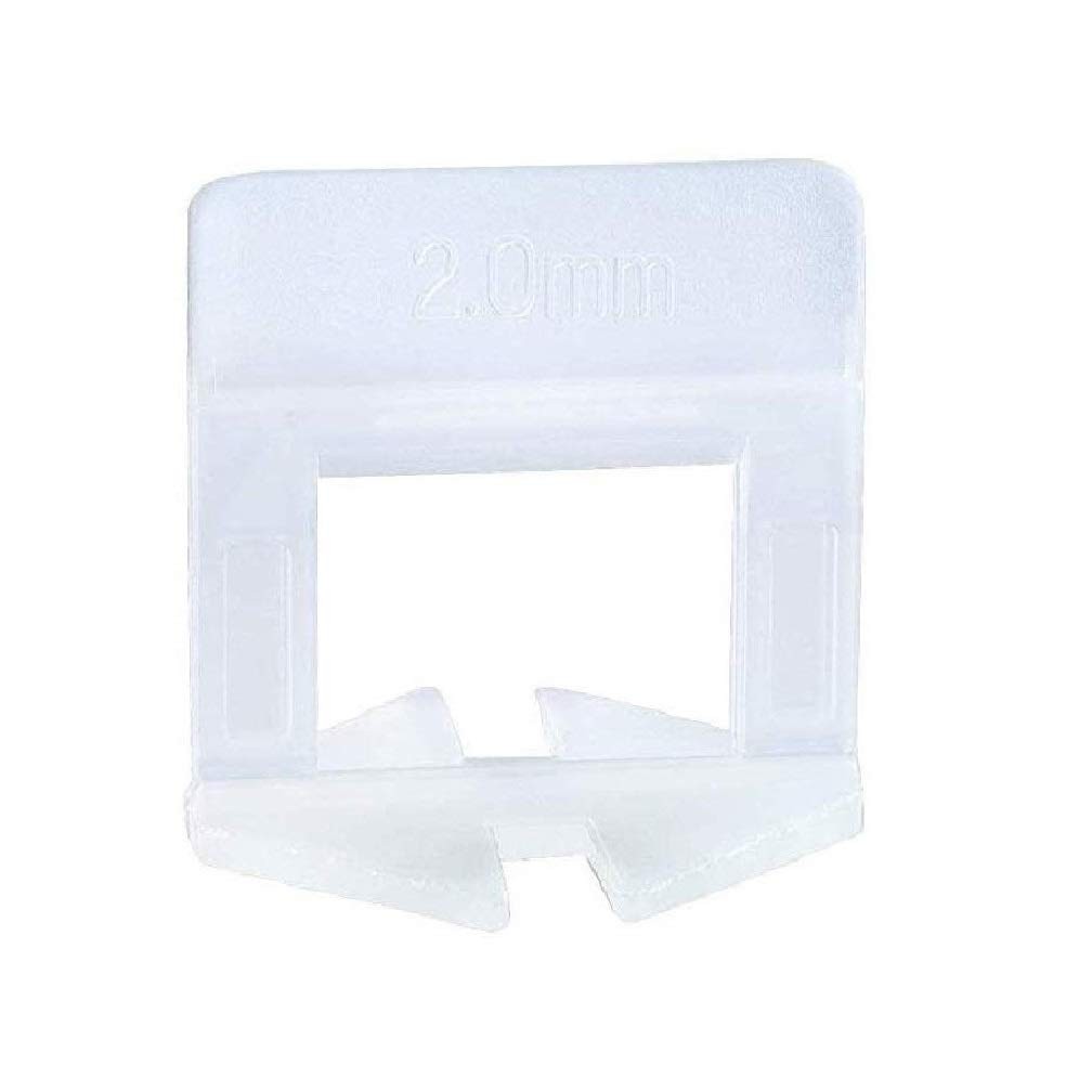 Tile Leveling System Clips – 400 Pcs (2mm) 2mm