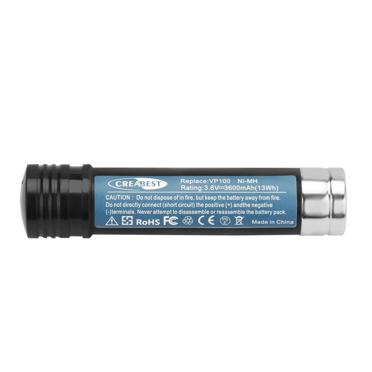 2Pcs 3.6Ah 3.6V Ni-MH Battery for Black & Decker VP100 S100 S110 VersaPak VP110