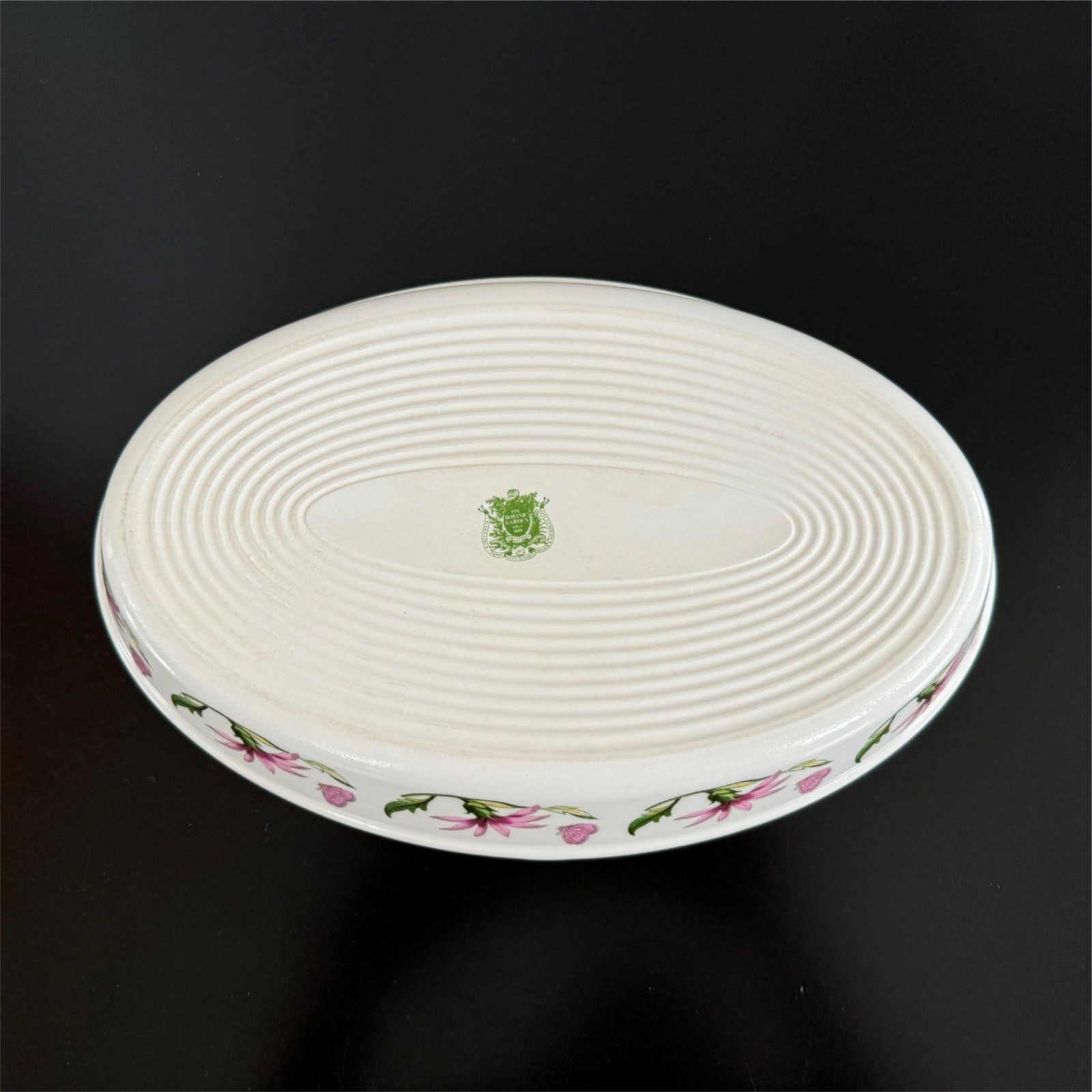 Portmeirion Oval Botanic Garden Slender Columbine 11″ Baking Serving Dish UNUSED