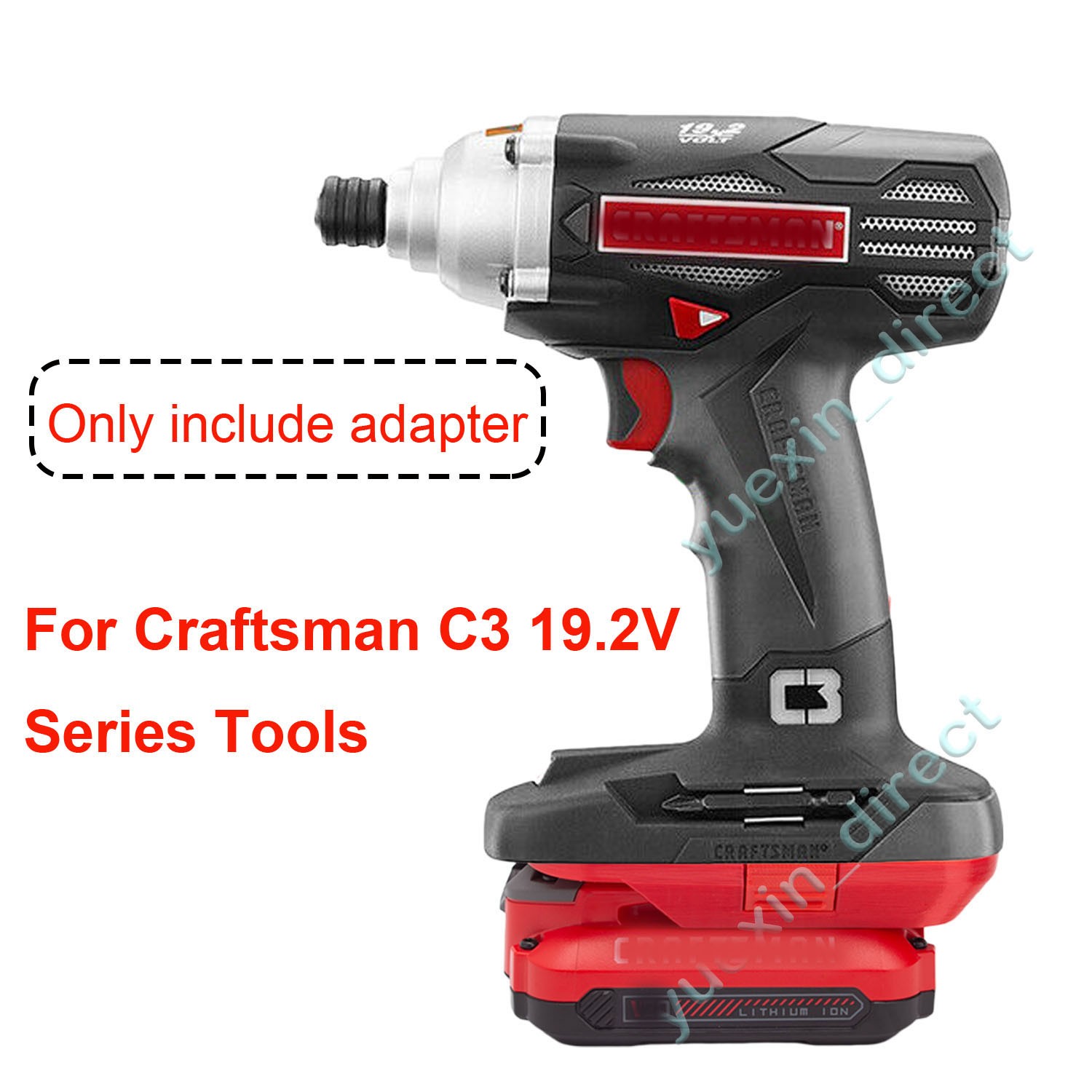 Battery Adapter For Craftsman 20V Convert to Craftsman 19.2V C3 Old Power Tools