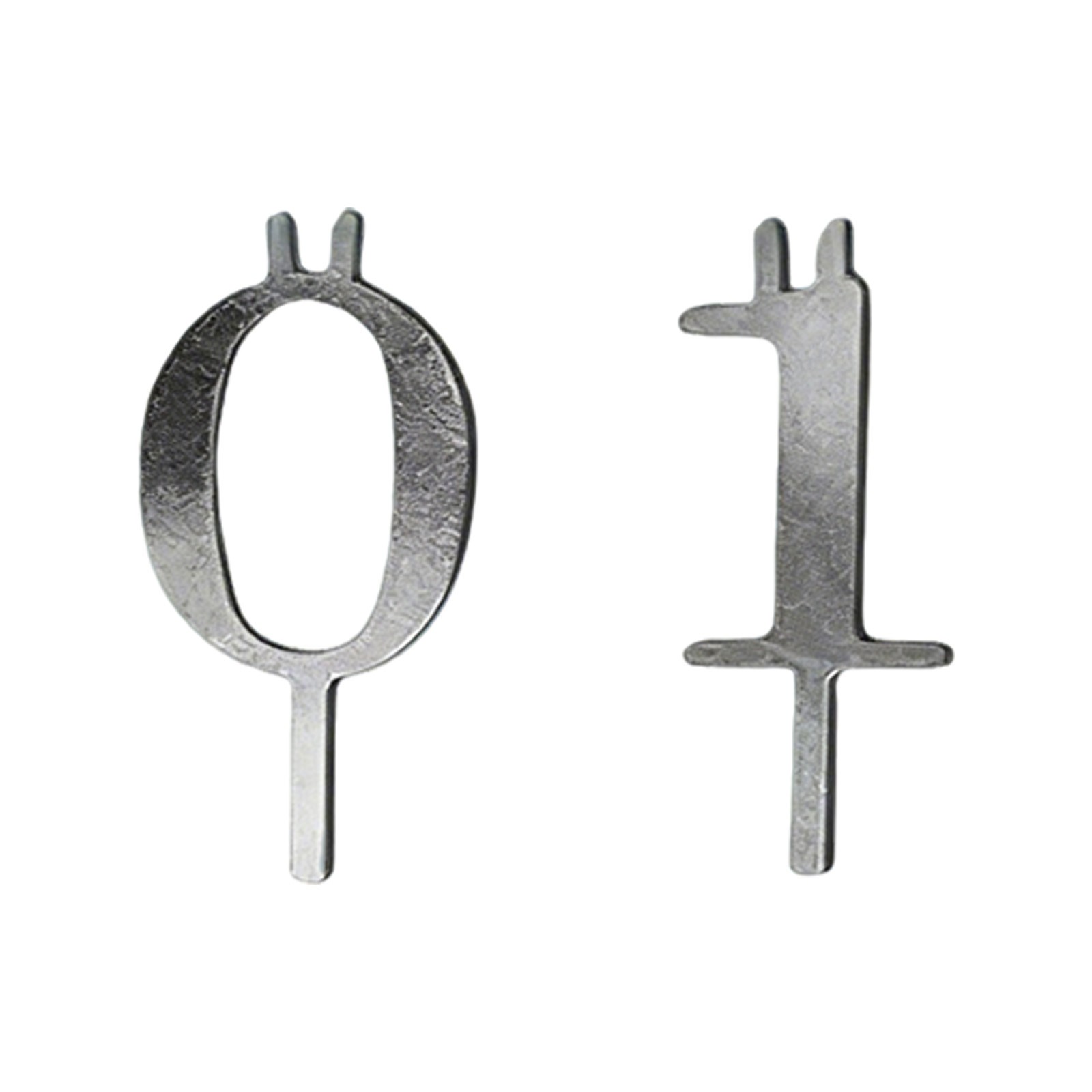 10Pcs Birthday Candle Holders, Reusable 0-9 Number Birthday Candle Holder Set
