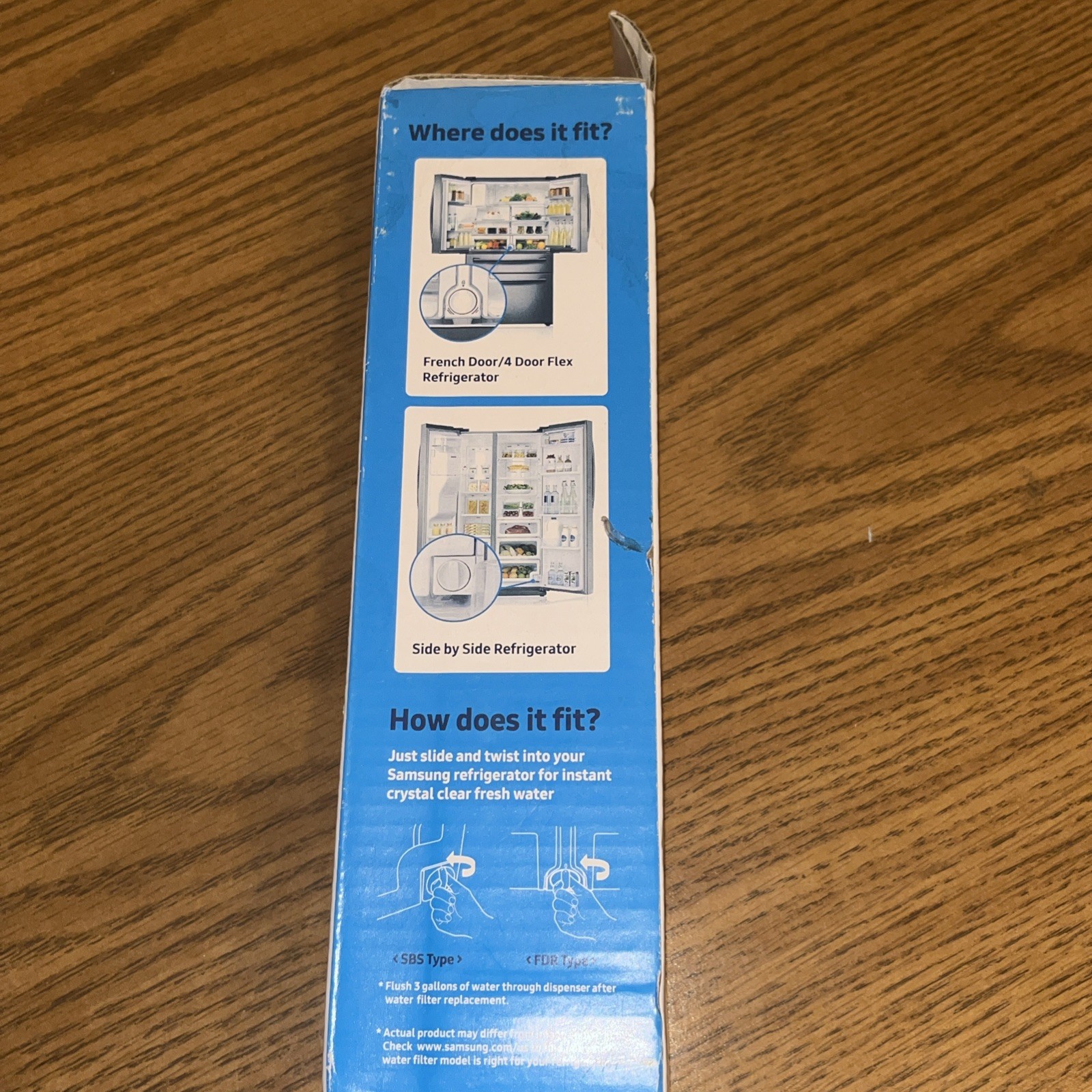 SAMSUNG Water Filter for Refrigerator Water and Ice DA29-00020B, 1 PACK Sealed