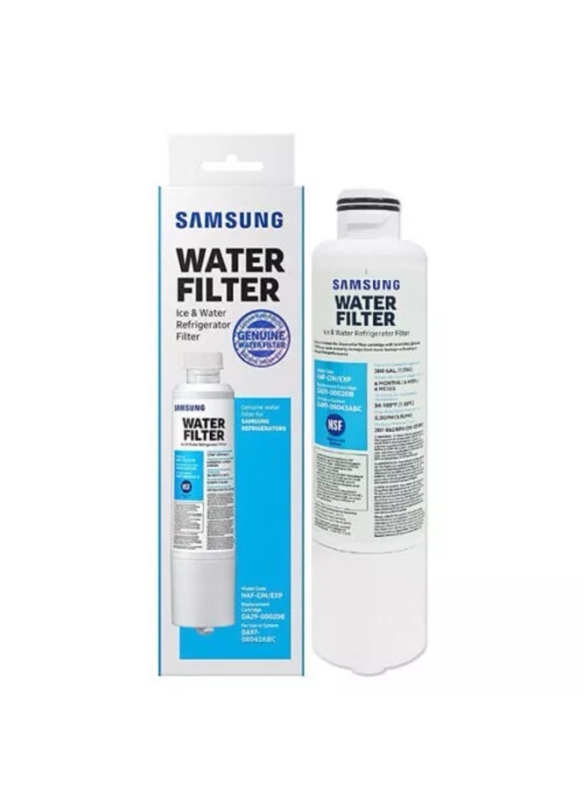 SAMSUNG HAF-CIN/EXP REFRIGERATOR WATER FILTEx DA29-00020B