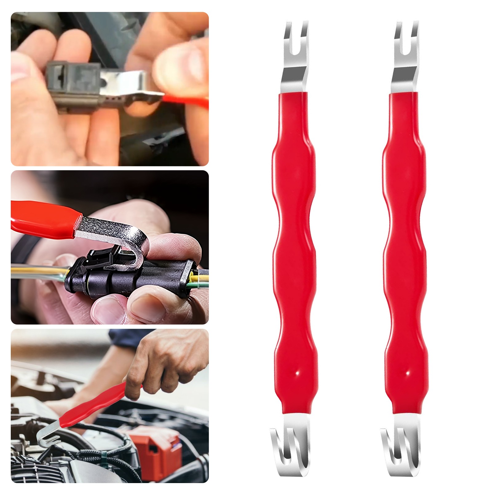 2PCS Electrical Terminal Connector Separator Removal Tool for Car Truck Repairs