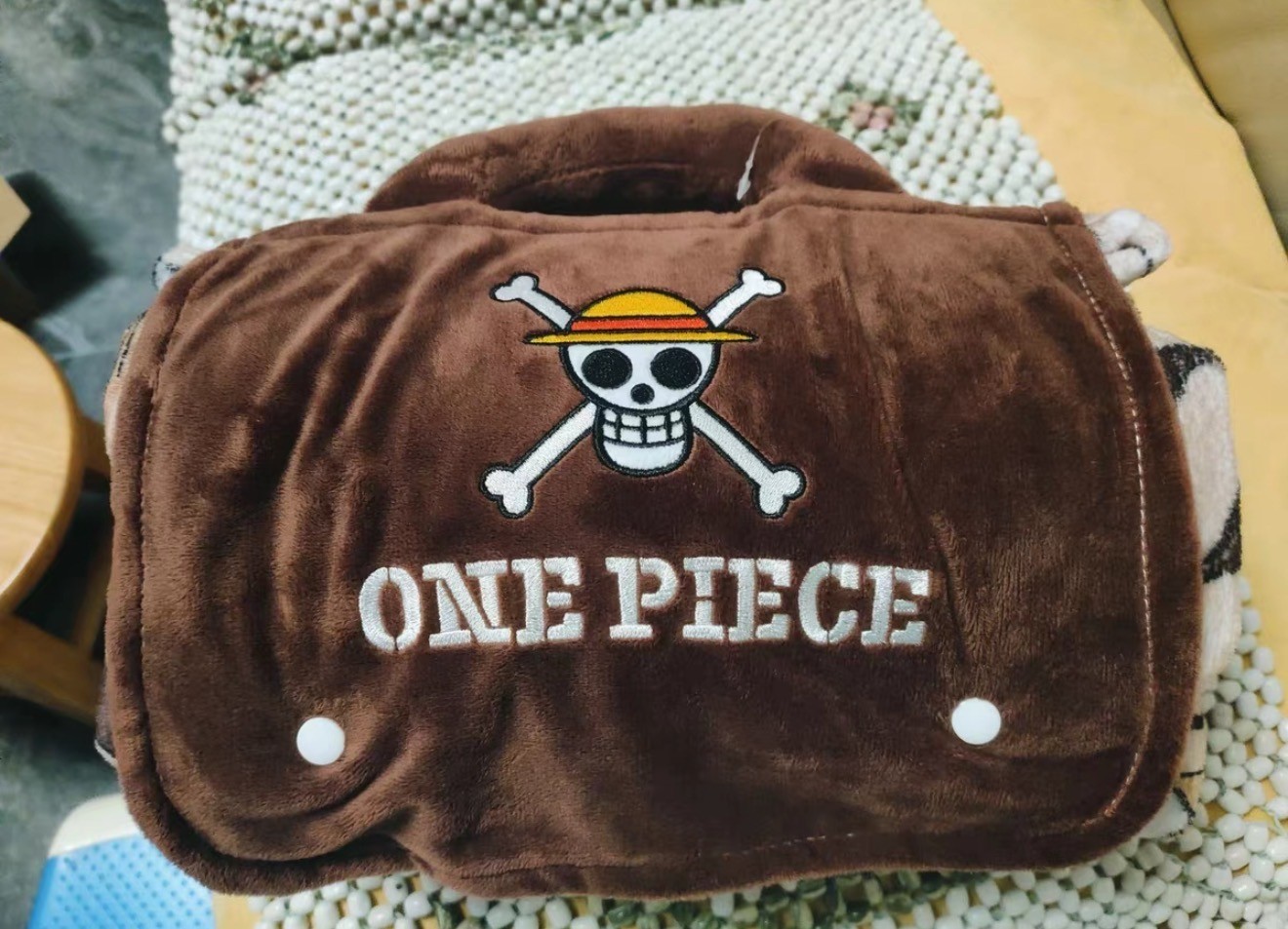 Miniso x One Piece Blanket – Soft Fleece Throw – New with Tag