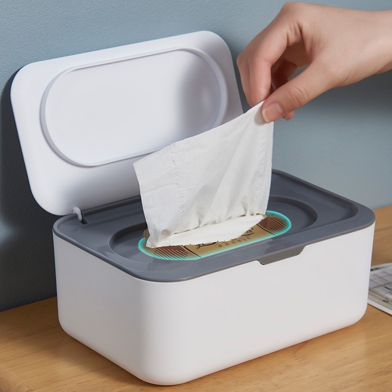 Large Capacity Wet Wipe Dispenser,Reusable Tissue Box,