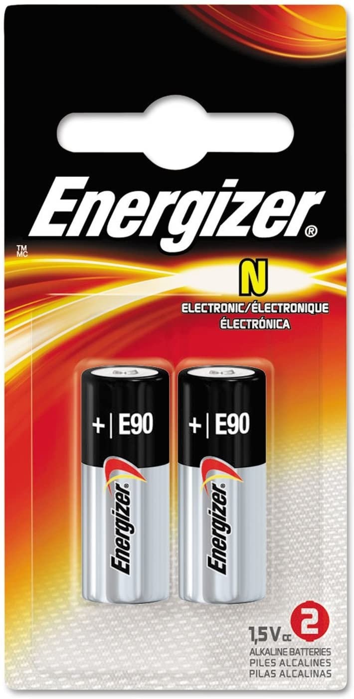 Energizer E90BP2 Alkaline Battery,”N” Size, 2/PK