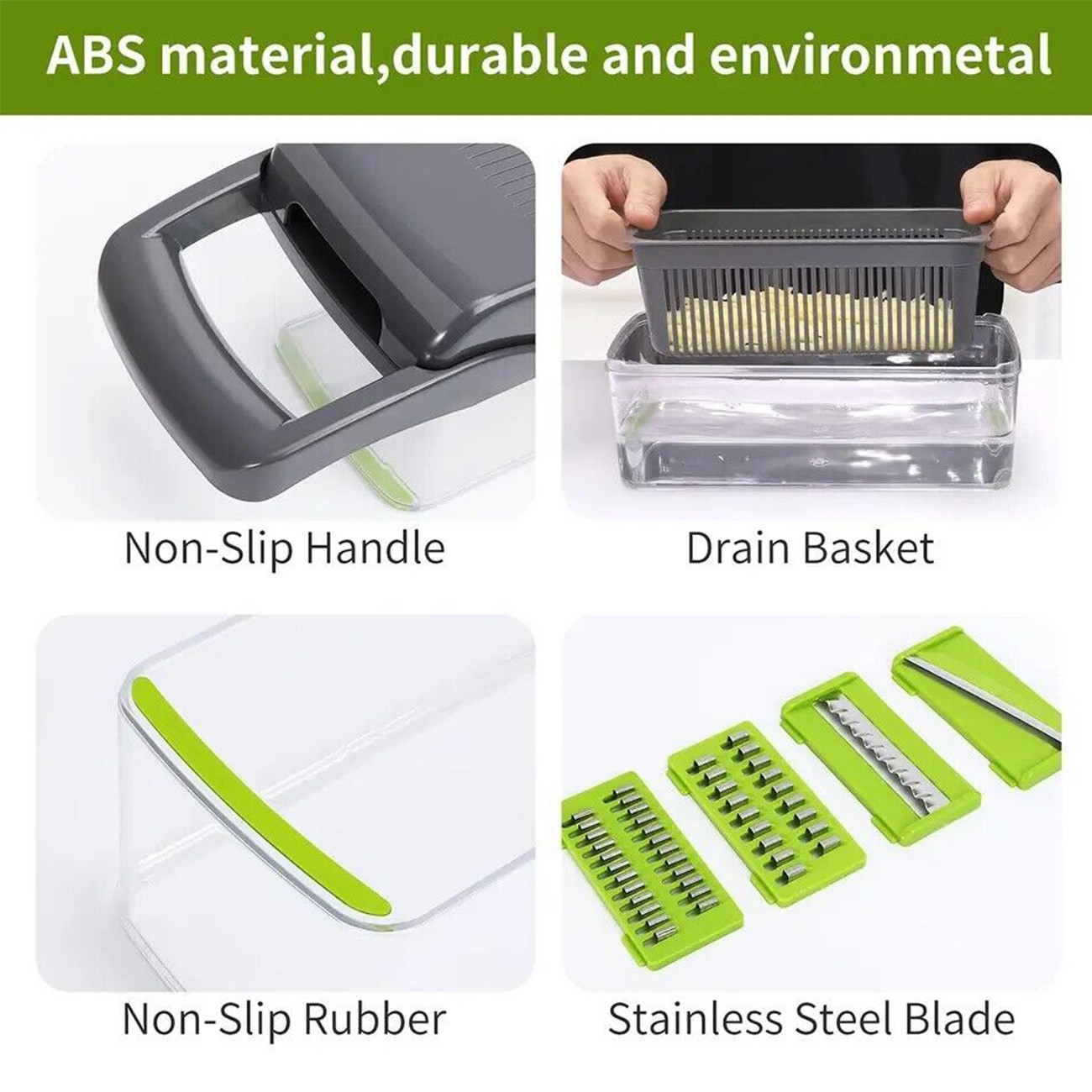 15 in 1 Food Salad Veggie Peelers Slicer Kitchen Vegetable Fruit Chopper Cutter