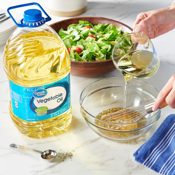(2 pack )Great Value Vegetable Oil, 1 Gallon choice for all of your cooking New