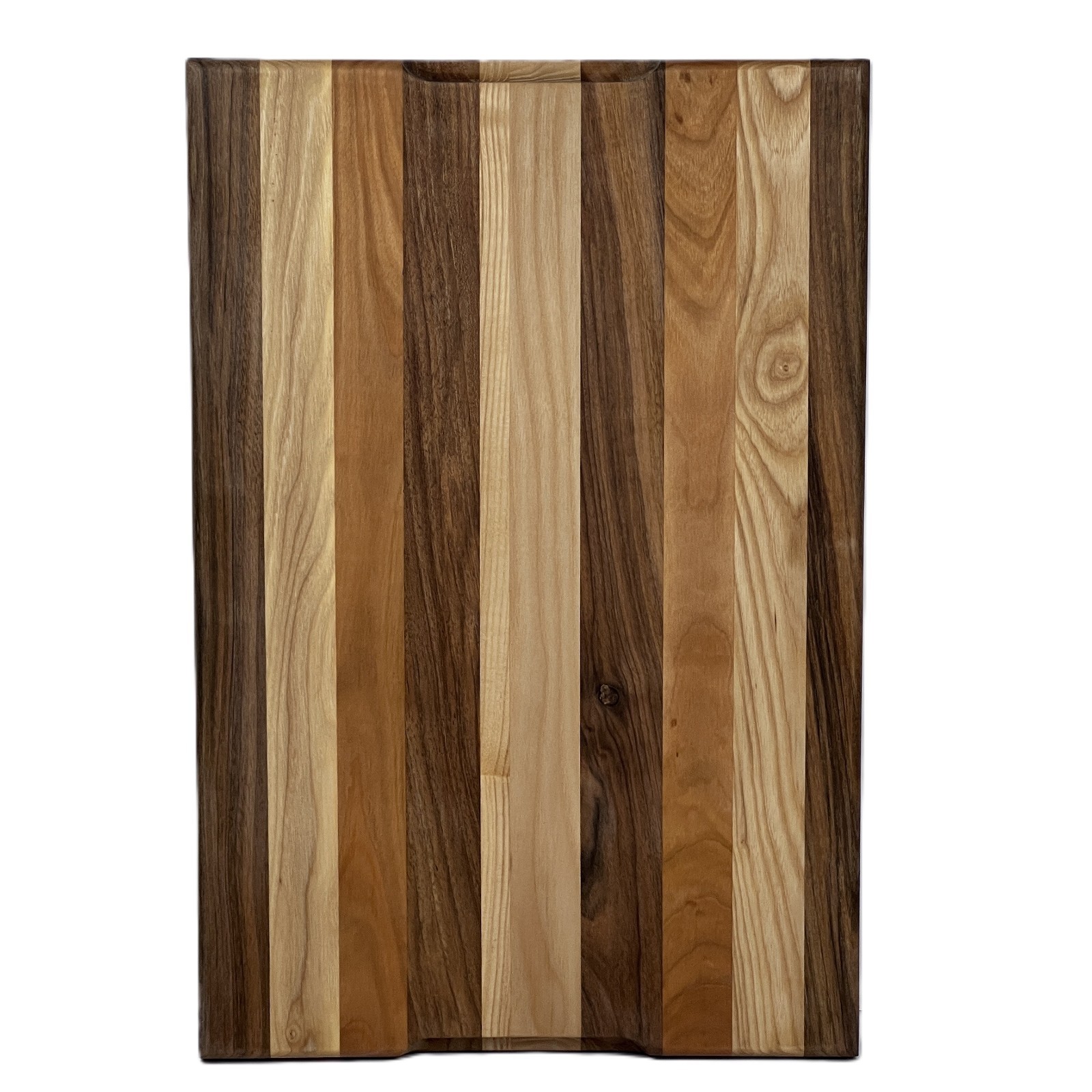 Hardwood Cutting Board Walnut Maple Cherry 18x12x1.5 Thick Juice Groove