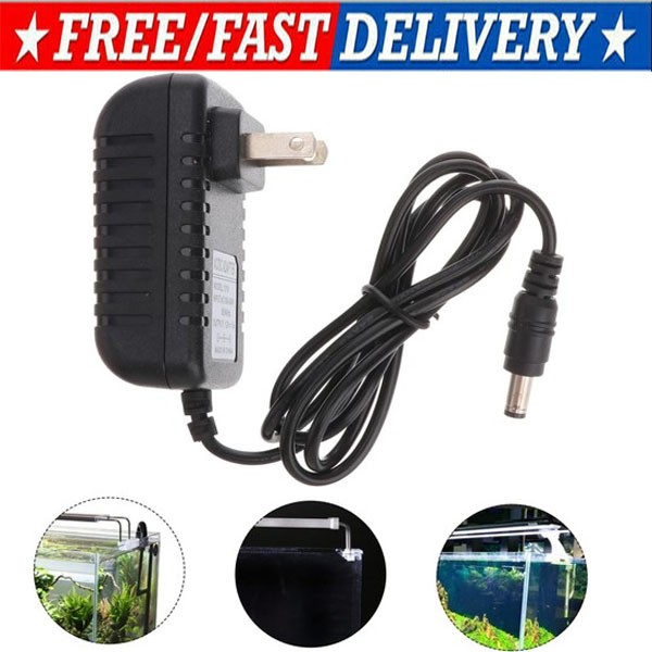 AC 100-240V to DC 12V 2A Power Supply Adapter Heavy-Duty LED Light Strip 24W SMD
