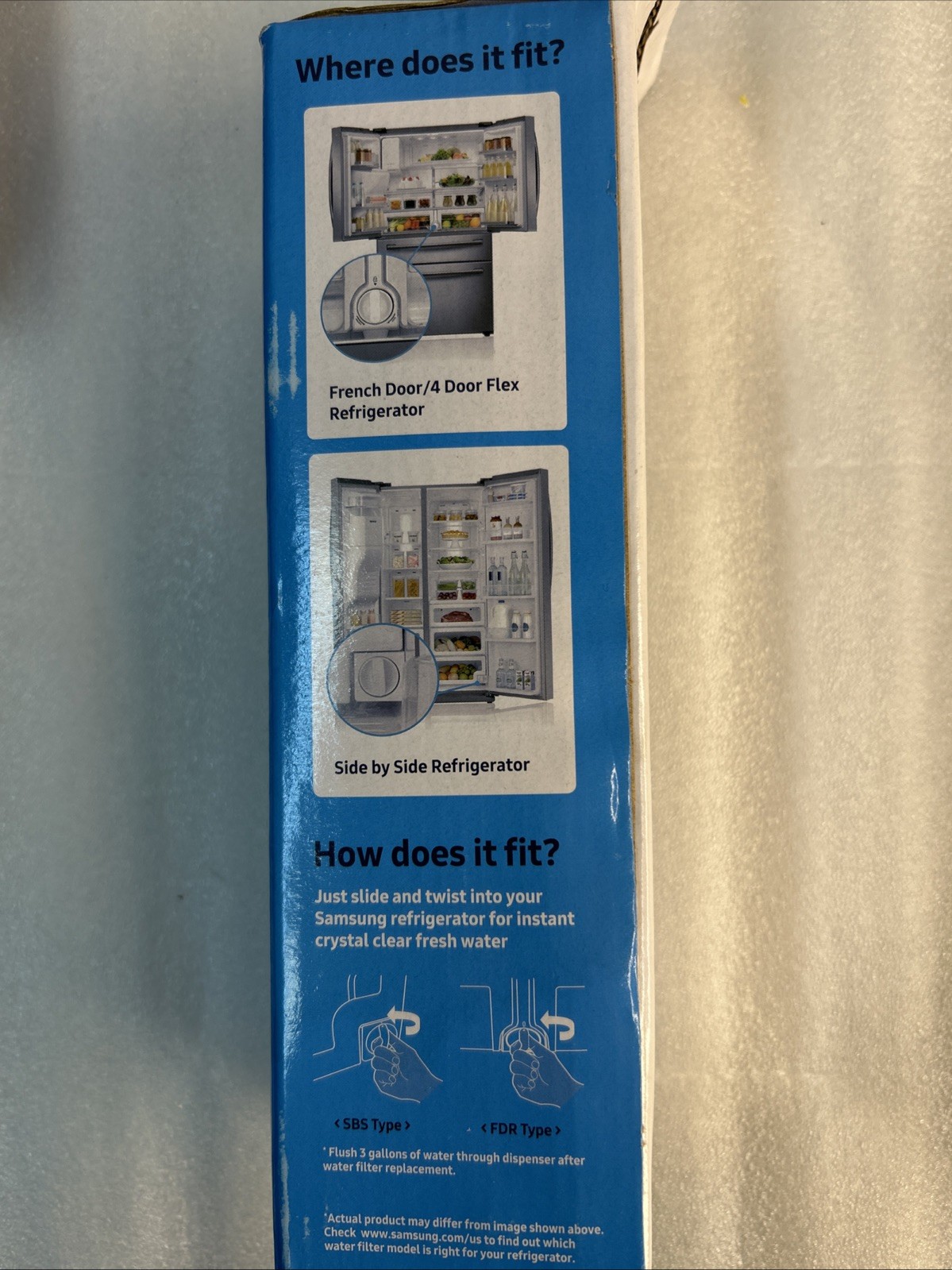 Samsung Water Filter Plastic White DA29-00020B HAF-CIN/EXP. Lot Of 2 Ea See Note