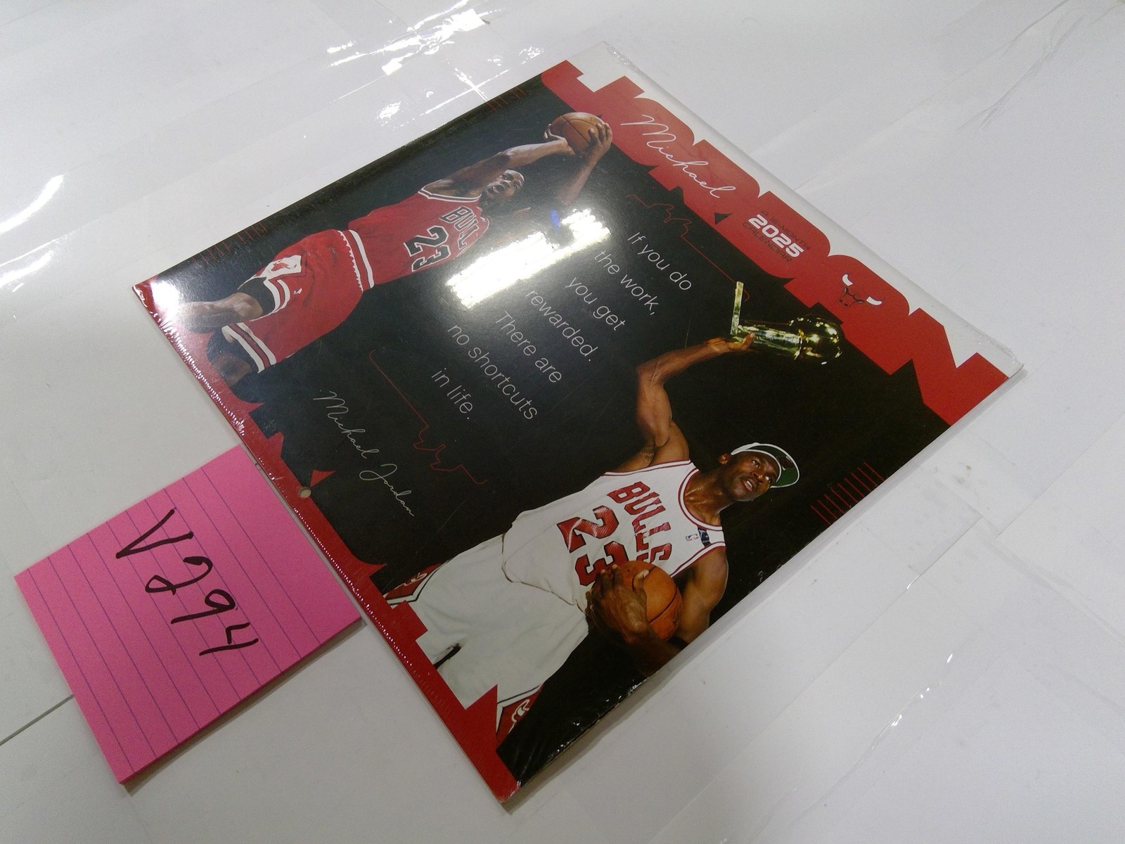 Michael Jordan 2025 Wall Calendar 16-Month DateWorks NBA Basketball Sealed New