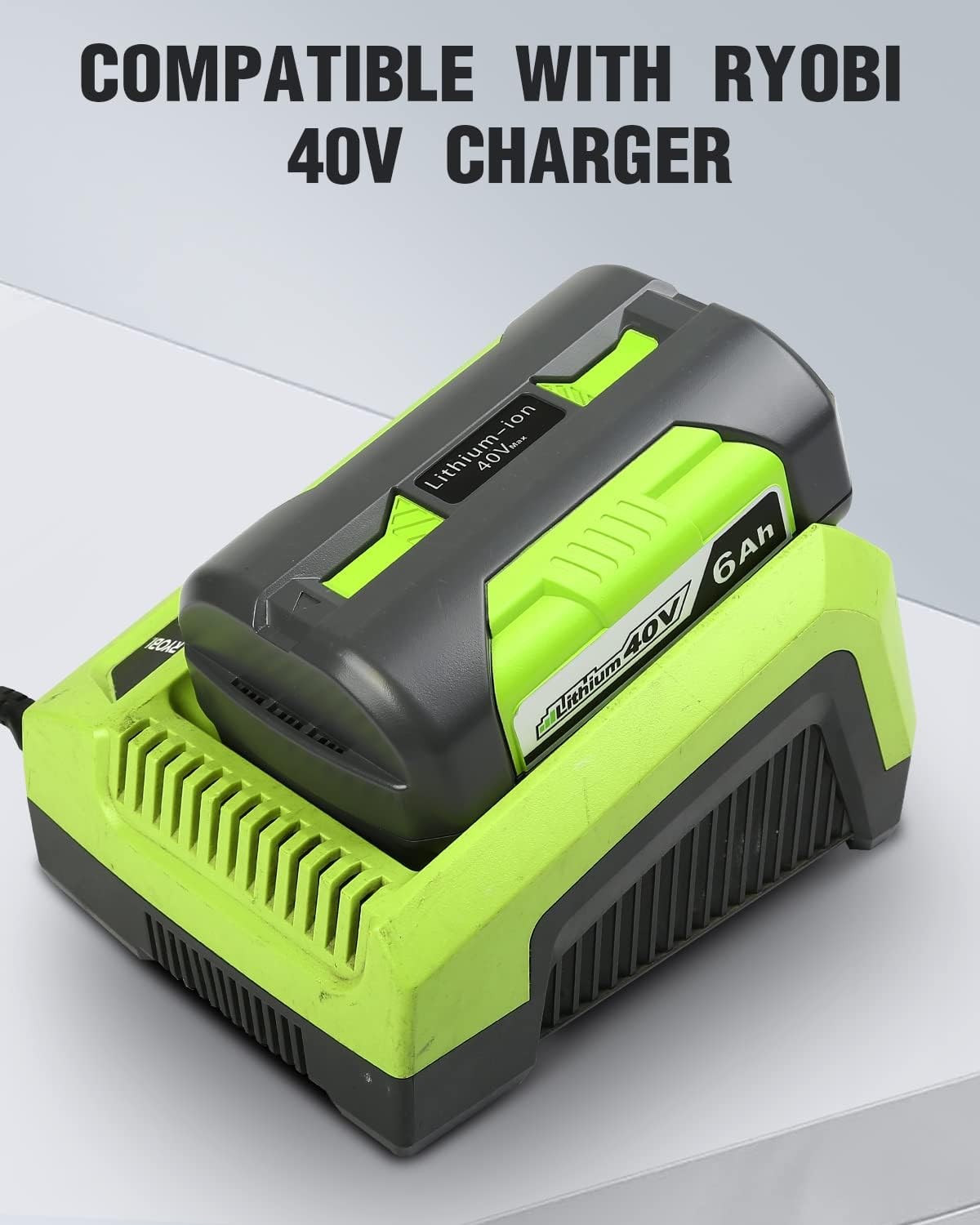 2PCS 8.0Ah Battery For Ryobi 40V Lithium OP4050 OP40602 High Capacity Battery