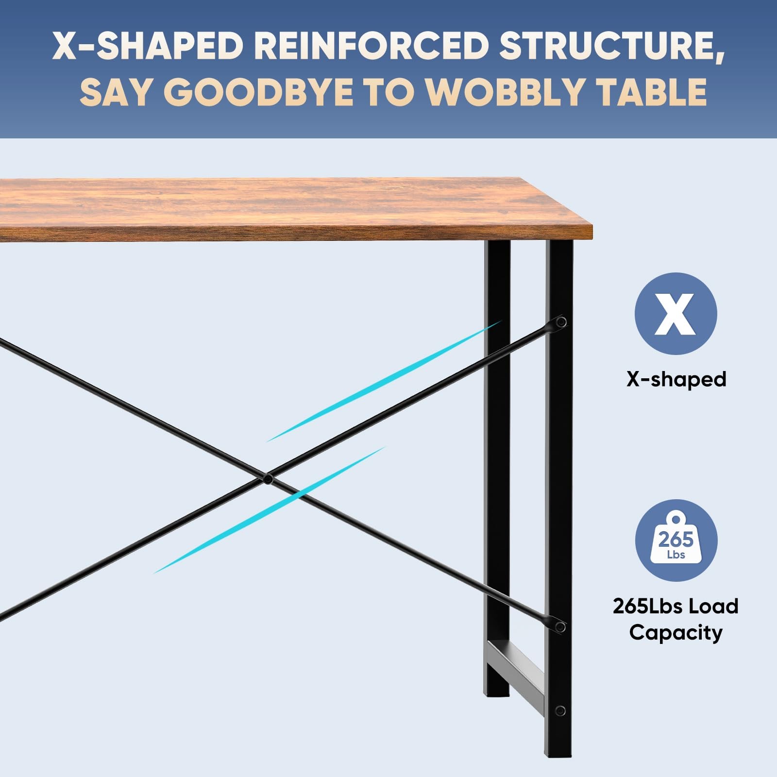 31 Inch Small Computer Desk for Home Office, Modern Study Writing Gaming Work…