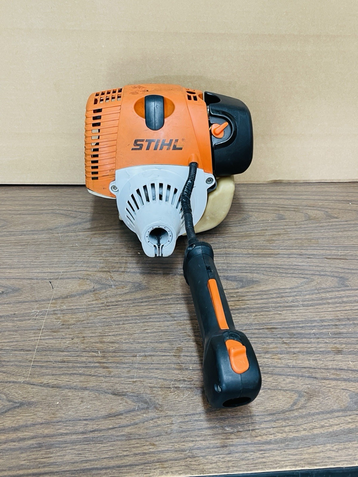 STIHL FS110R String Trimmer Engine Powerhead 31cc Project STARTS UP RUNS Read🛠️