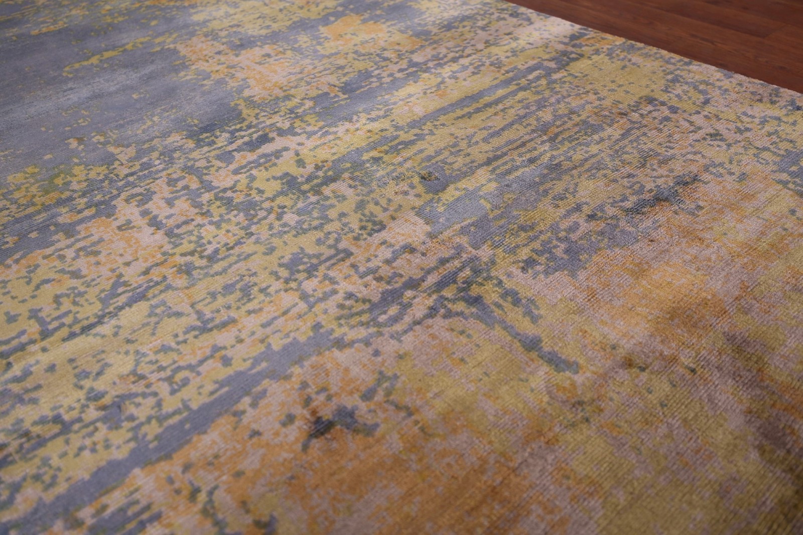 Contemporary Style Abstract Rug 4×7 Hand-knotted Wool Oriental for Any Room