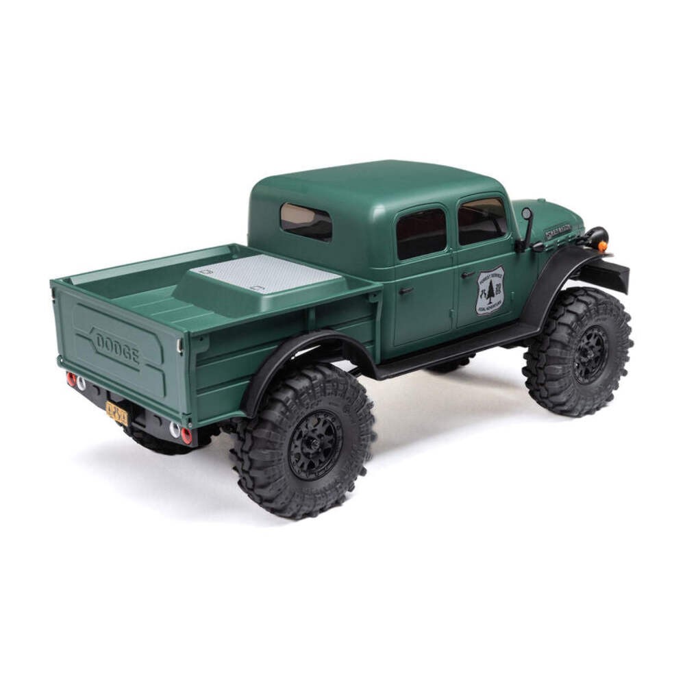 AXI00007T1 Axial 1/24 SCX24 Dodge Power Wagon 4WD Rock Crawler Brushed RTR, Oran