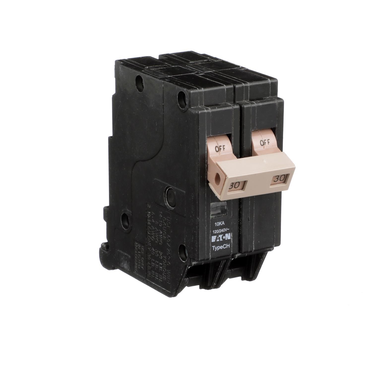 Eaton CHF230 2-Pole 30 amp Circuit Breaker with Flag Indicator