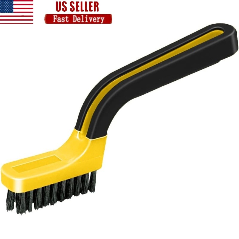 Multi-purpose Cleaning Brush Tile Grout Narrow Head Durable Nylon Bristles New