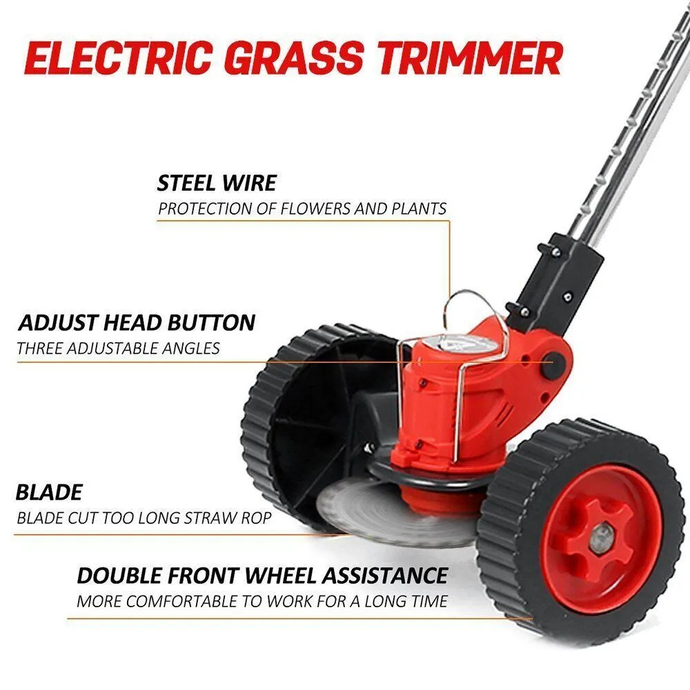 4-Cycle Grass String Trimmer Gasoline-Powered Gas Straight Shaft Weed Eater 31CC