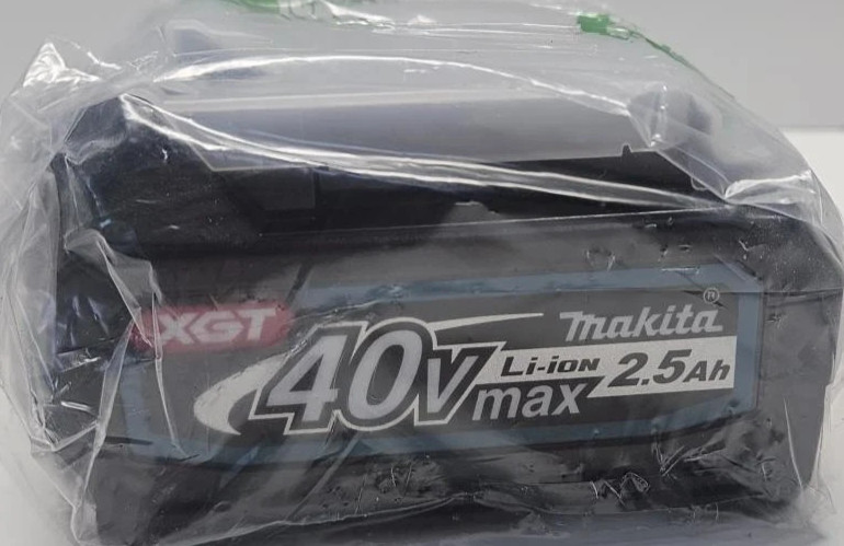 Makita XGT BL4025 40V Lithium-Ion Battery 2.5Ah Black BL4025 MPN 40V Li-Ion