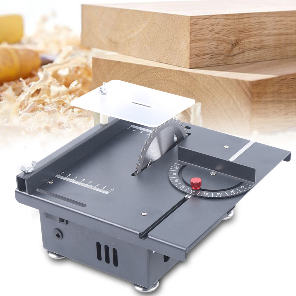 Portable Compact Heavy Duty Table Saw DIY Projects Work Shop Cutting Depth 40mm