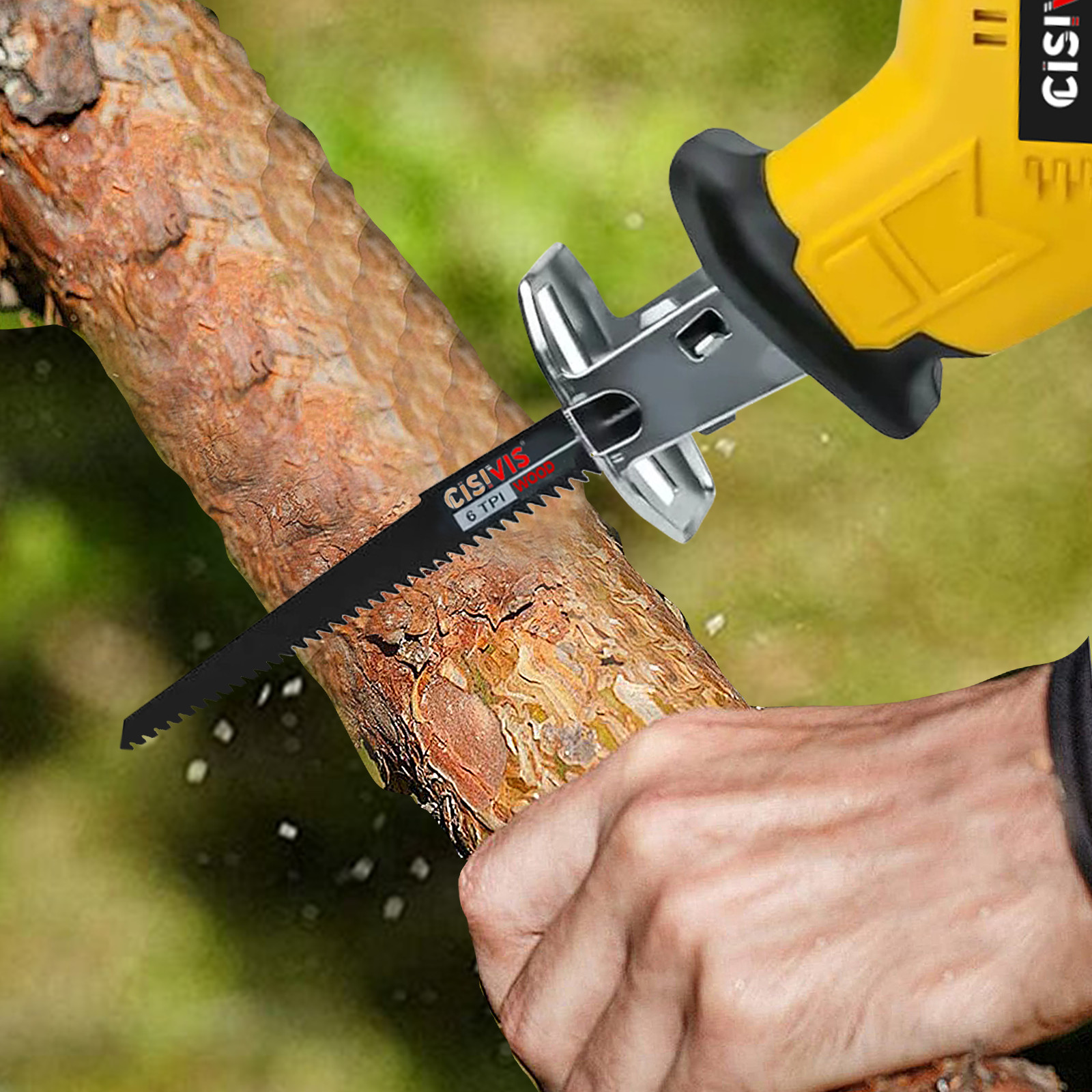 Cordless Electric Reciprocating Saw Versatile Cutting For Dewalt 20V-