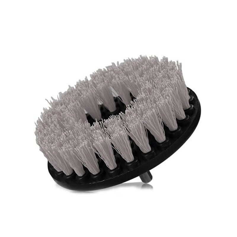 Drill Brush Soft Bristle Use w/Power Drill Upholstery Cleaning