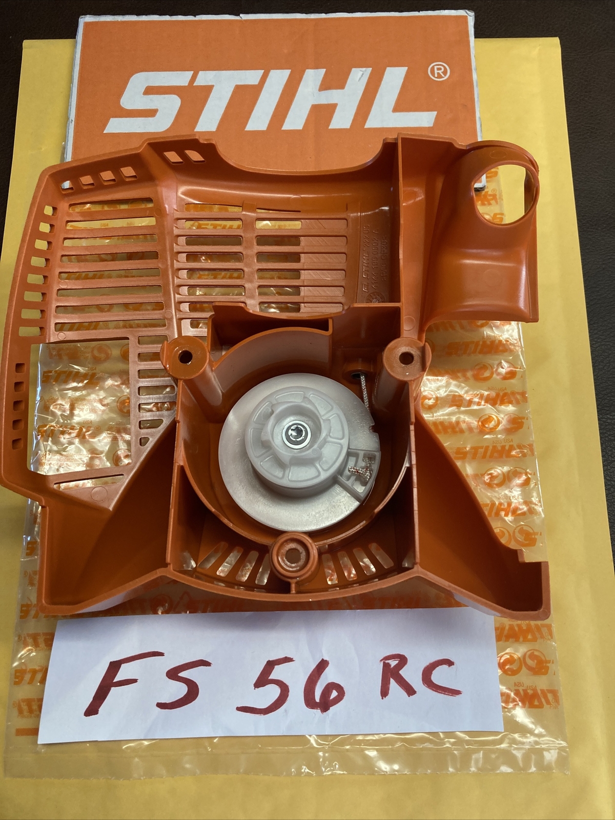 NEW Genuine OEM STIHL FS 56 RC Trimmer Recoil Starter Pull Start Assembly