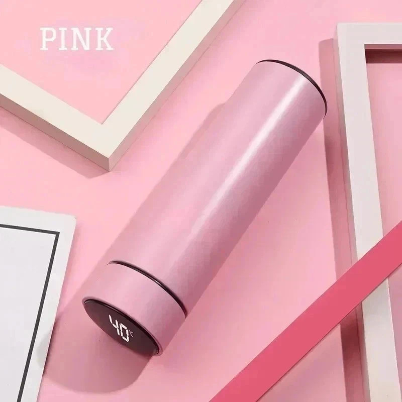 500ml Smart Thermos Bottle Stainless Steel Vacuum Flask LED Temperature Cup