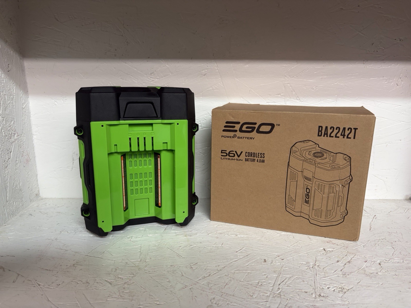 Genuine EGO POWER+ BA2242T 56V 4.0 AH Battery w/ Fuel Gauge OEM Authentic REAL