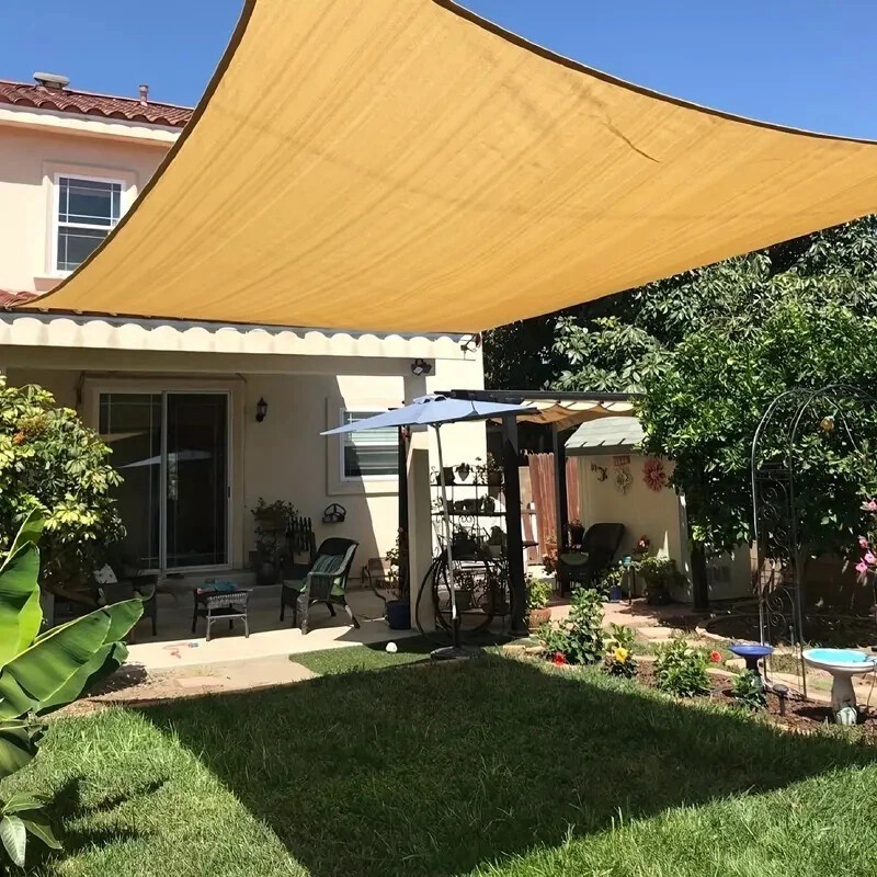 Outdoor Garden Sunshade Net, Camping Sunshade Protection Sunscreen Net 6.5×9.8in