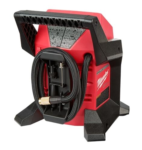 Milwaukee 2475-20 M12 Compact Inflator Cordless 12V Tire Air Compressor Tool