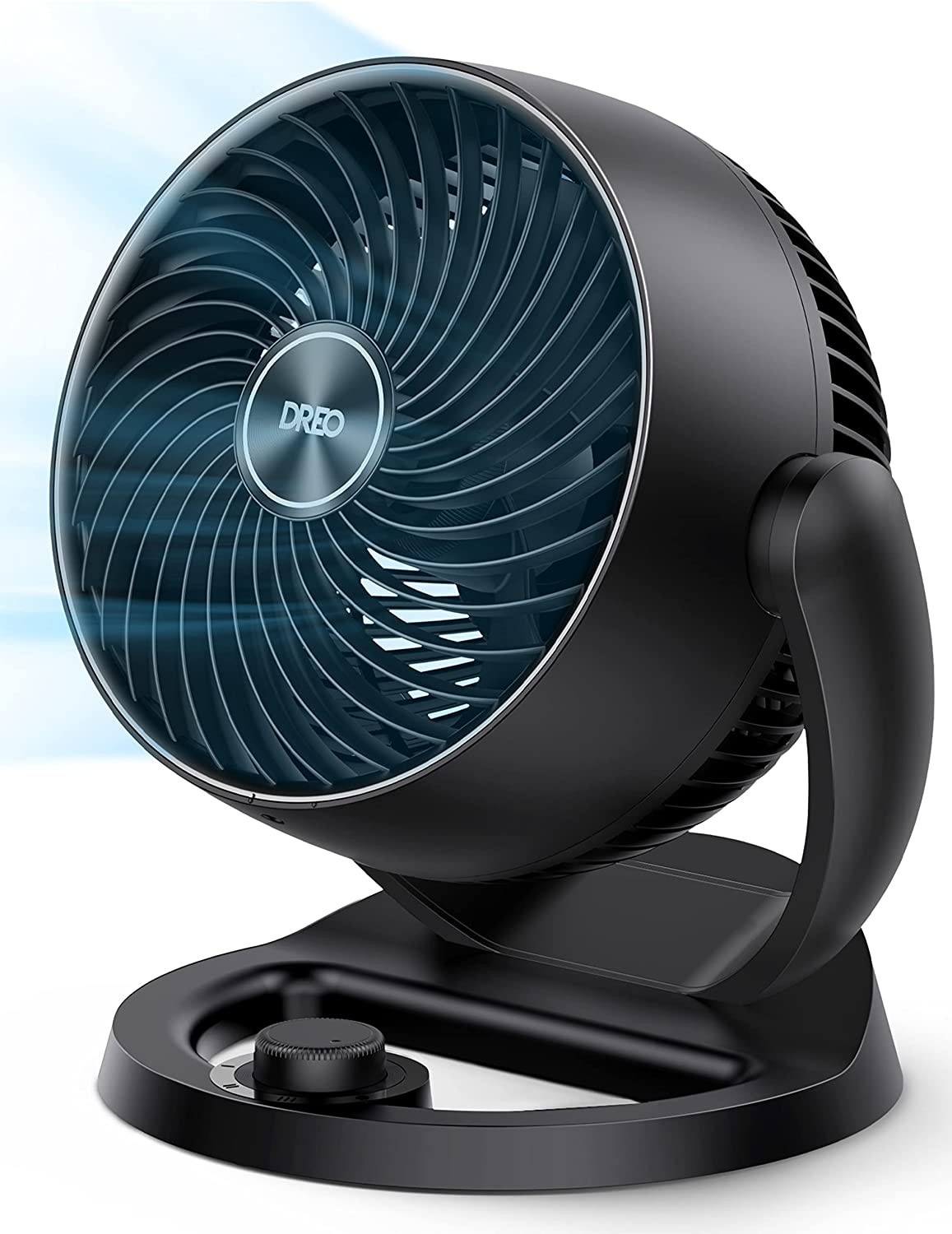 Fan for Bedroom,12″ 70′ Powerful Airflow, 28Db Quiet Table Air Circulator Fans
