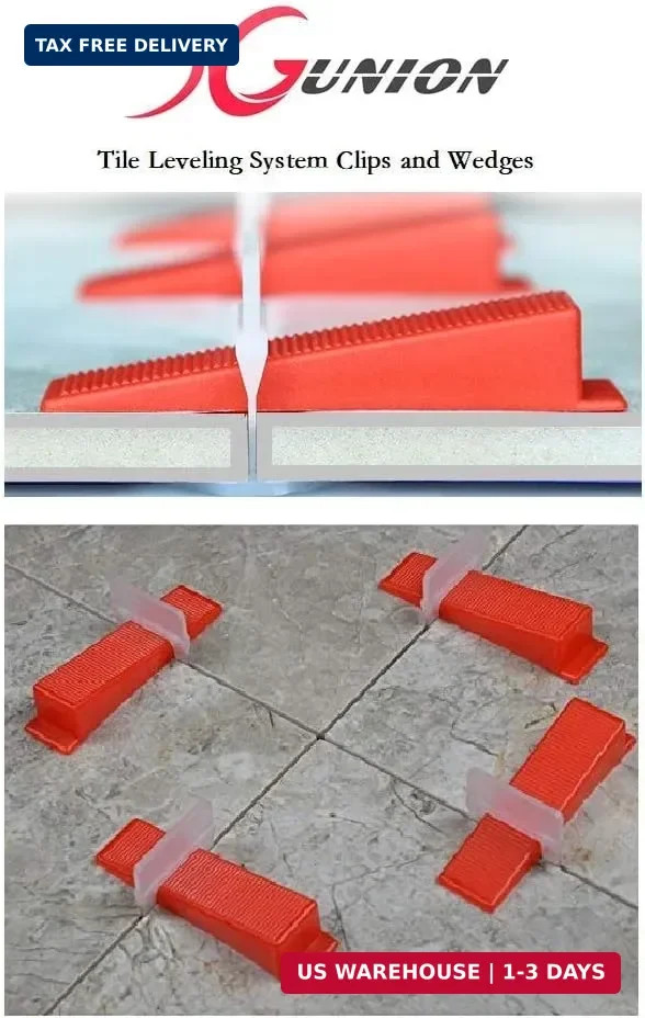 Tile Leveling System Clips – 400 Pcs Clips(1/16″ (1.5mm))