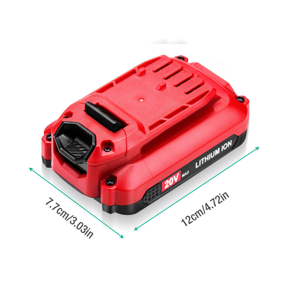 2Pack 20V For Craftsman V20 20 Volt 3.0Ah Li-ion Battery CMCB205 CMCB204 CMCB202