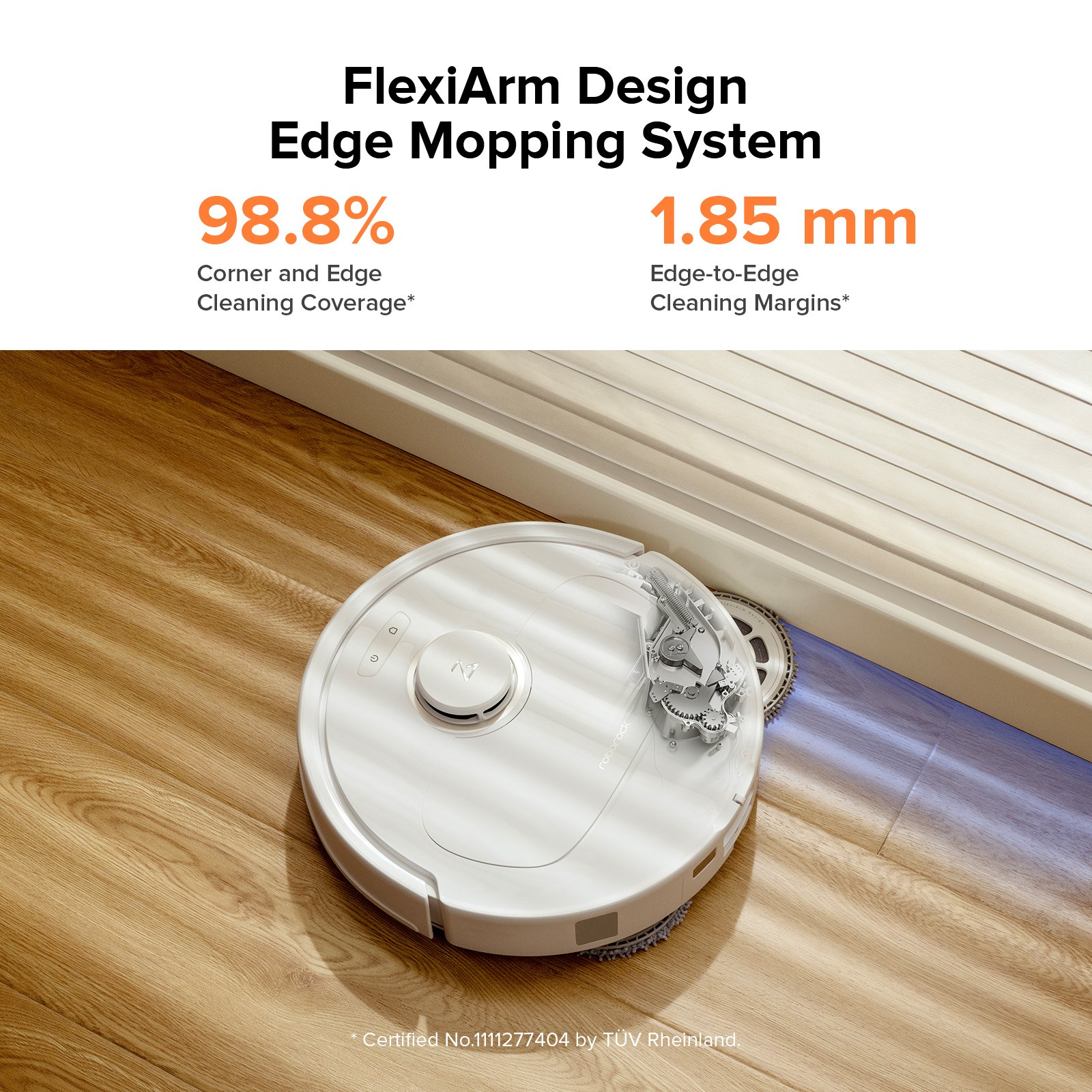 Roborock Qrevo Pro Robot Vacuum,7000Pa,Hot Water Mop Wahshing – Certified Refurb