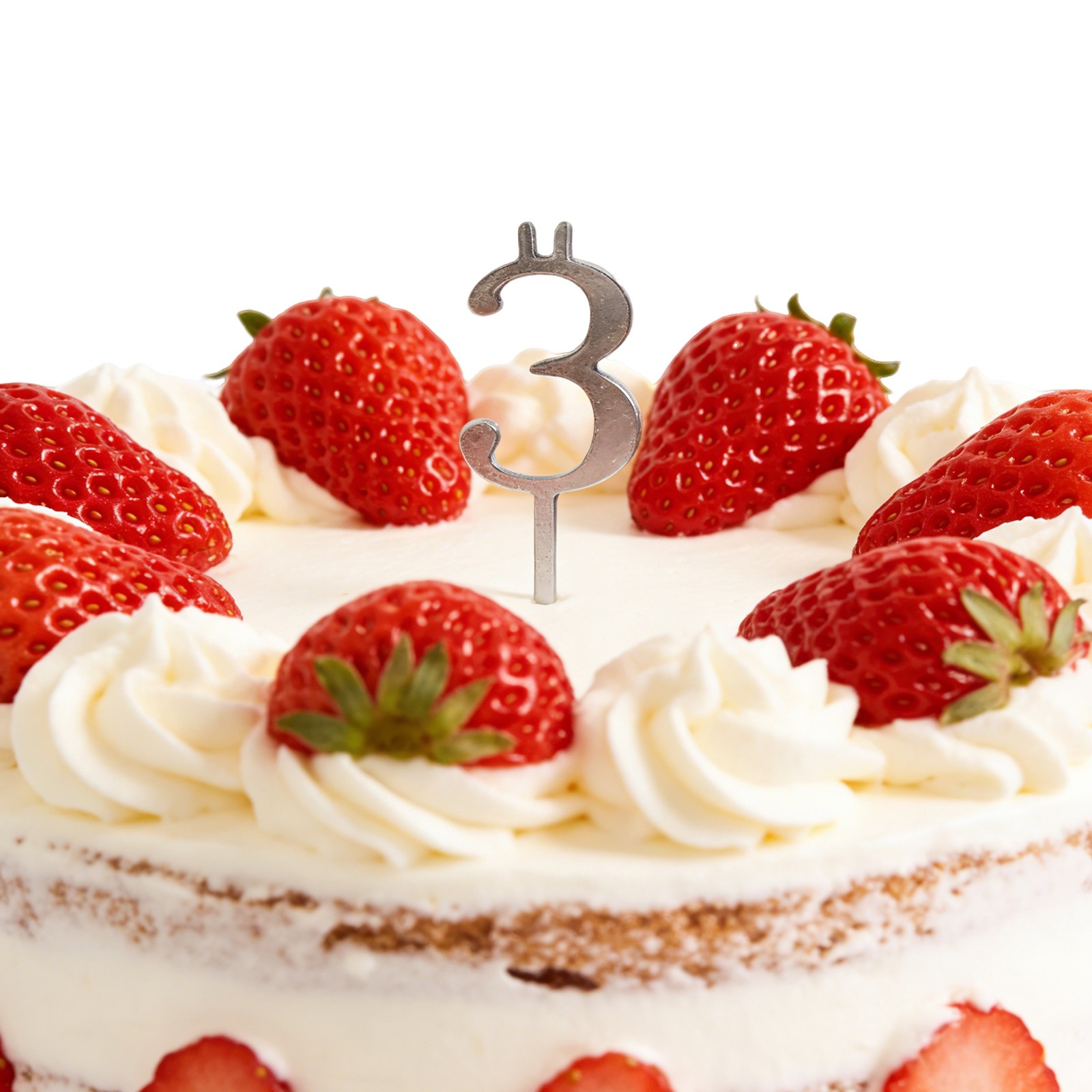 10Pcs Birthday Candle Holders, Reusable 0-9 Number Birthday Candle Holder Set