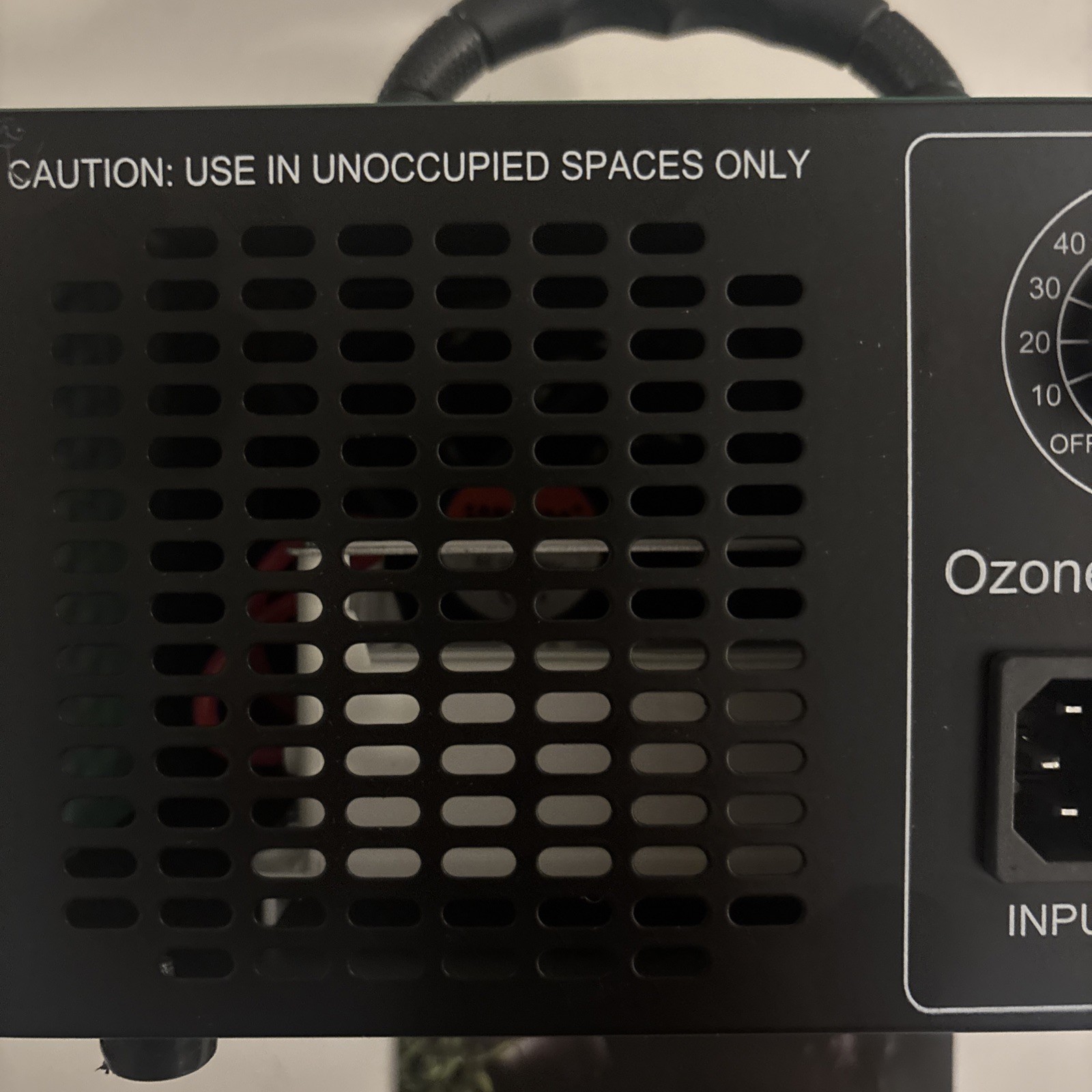 Ozone Generator Machine 120min Timer | 45,000mg/h Deodorizer Air Purifier