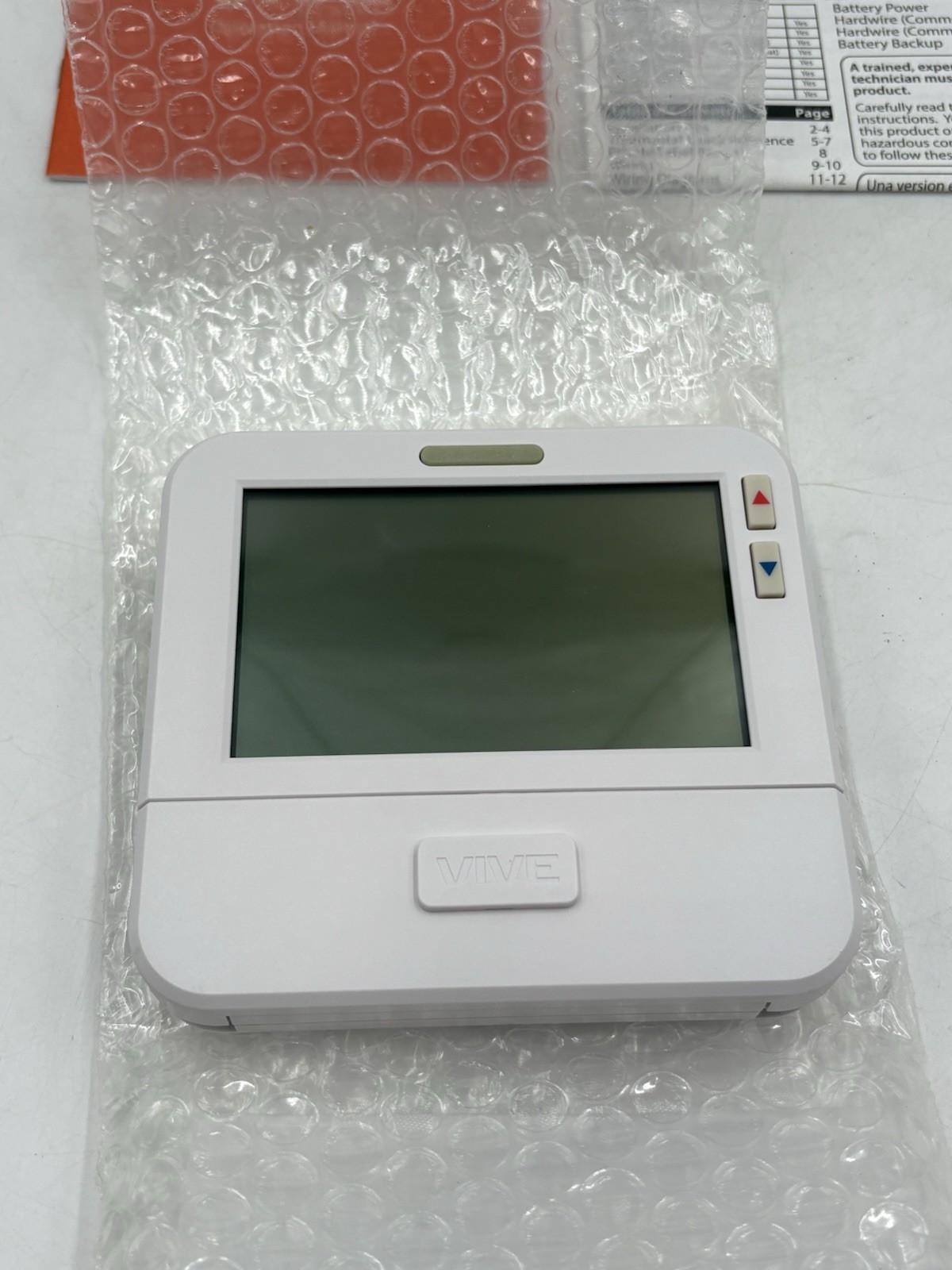 Vive Comfort TP-S-855C 7-Day Programmable Thermostat Residential Commercial