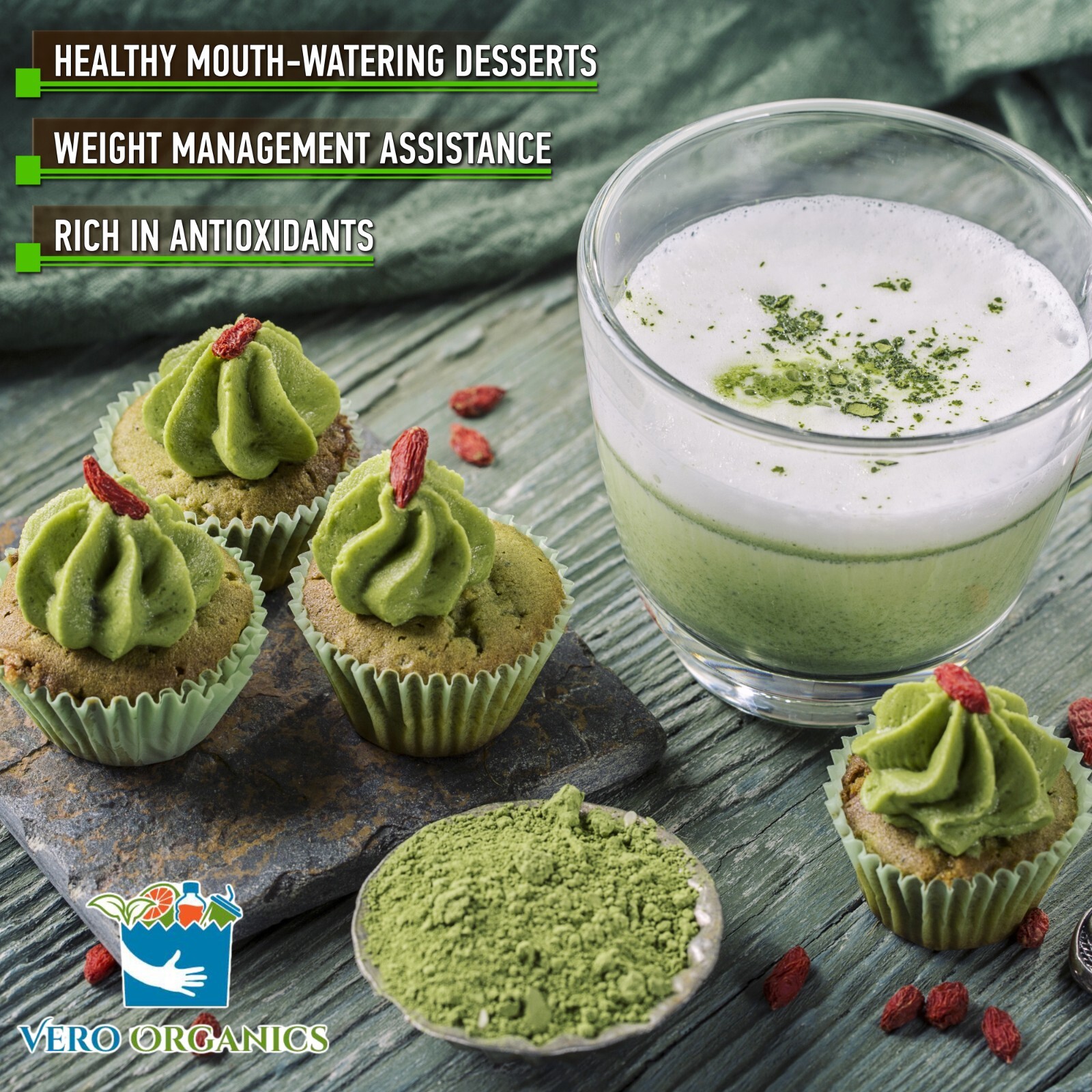 Matcha Green Tea Powder – Highest Ceremonial Grade – Japan Origin – 3.5oz(100g)