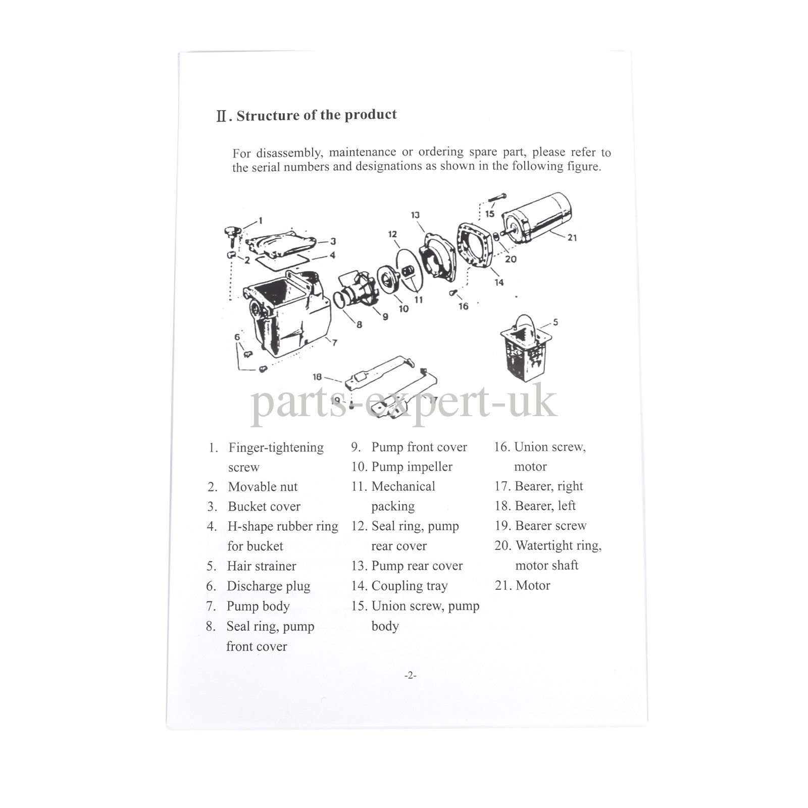 1.5HP Super Pool Pump Motor 230 V Single Speed for Hayward In-Ground Pool