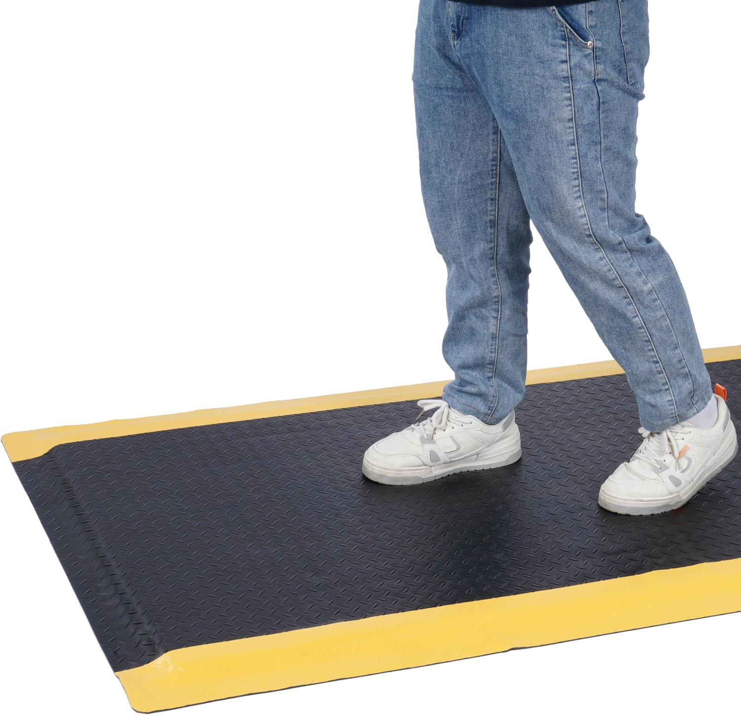 Anti Fatigue Mats Industrial 2′ X 6′ 15/16″ Thick Ergonomic Standing Mat Commerc