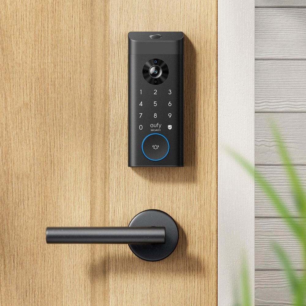 eufy Smart Door Lock Touch & Wi-Fi Fingerprint Keyless Lock Electronic Deadbolt