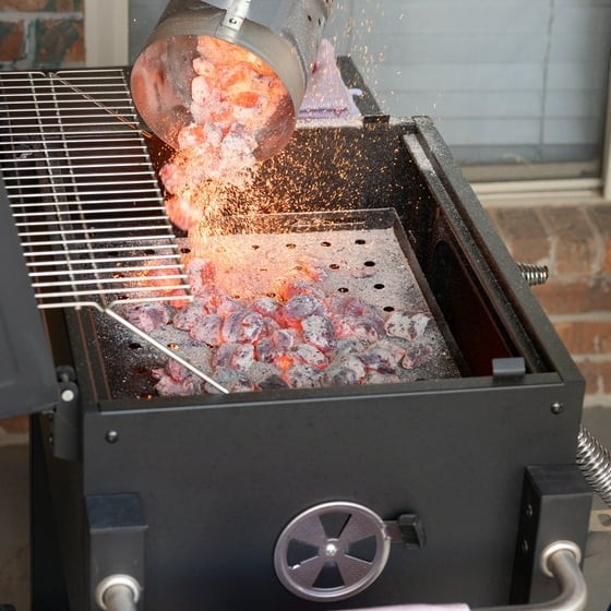 Expert Grill Charcoal Chimney Starter for Outdoors, with Safety Handle