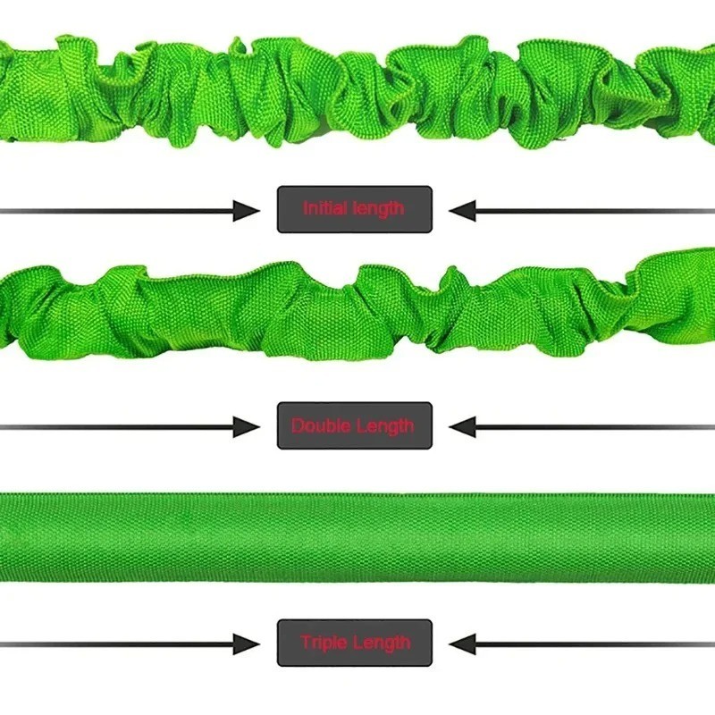 Expanding Expandable Flexible Garden Water Hose w Spray Nozzle 25, 50, 75, 100FT