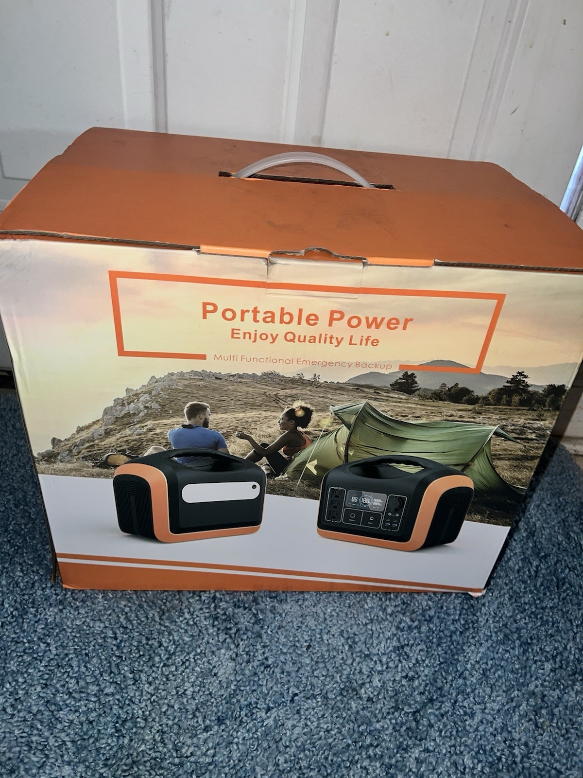 1100w 12v Portable Power Station Solar Generator AC
